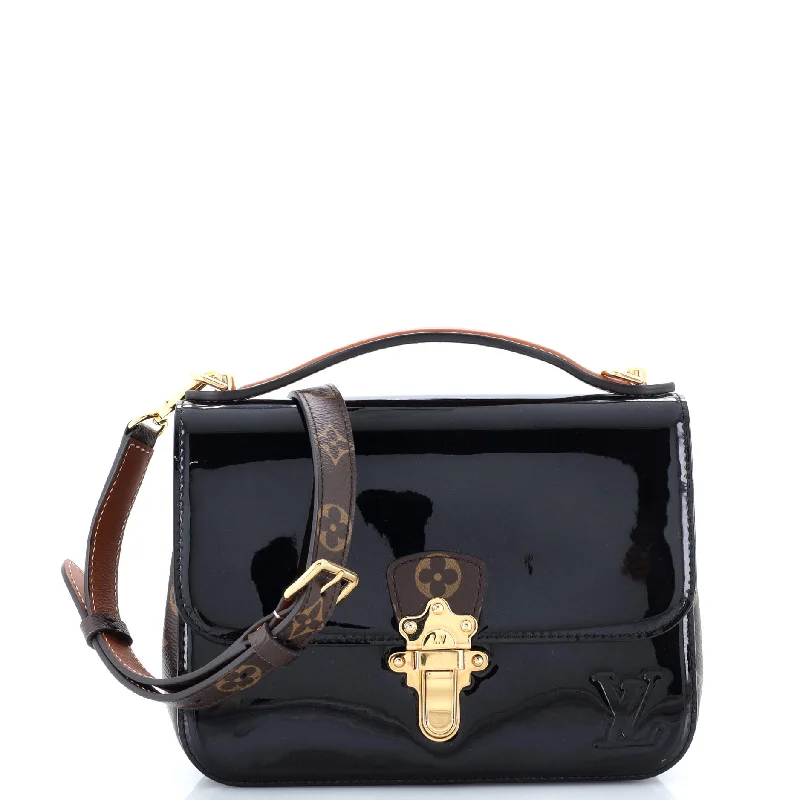 Printed Silk Shoulder Bag in Red for a Pop of ColorCherrywood Handbag Vernis with Monogram Canvas BB Printed Silk Shoulder Bag in Red for a Pop of ColorCherrywood Handbag Vernis with Monogram Canvas BB
