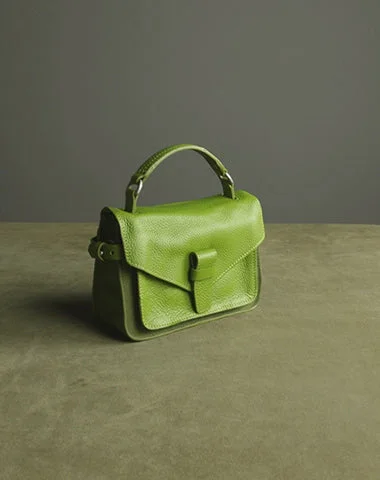Printed Silk Shoulder Bag in Red for a Pop of ColorCute Green Mini Leather Womens Satchel Handbag Small Satchel Shoulder Bag Small Satchel Bag for Women