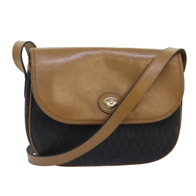 Vegan Leather Shoulder Bag in Gray for Ethical Fashion LoversDior Honeycomb  Canvas Shoulder Bag (Pre-Owned)