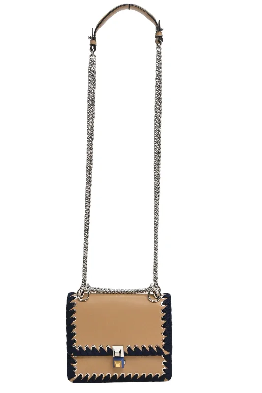 Shoulder Bag with Chain Strap in Silver for a Trendy Appearance[WB5871] Fendi | Cross-Body Bag