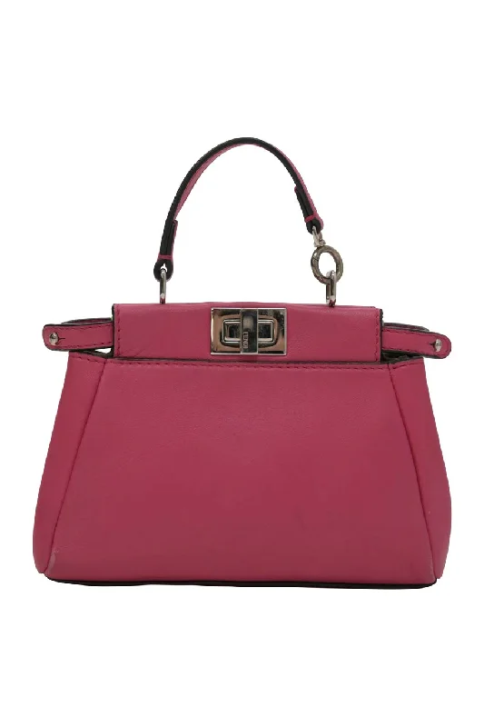 Women's Shoulder Bag with Adjustable Strap in Pink for Comfort[WB5978] Fendi | Cross-Body Bag
