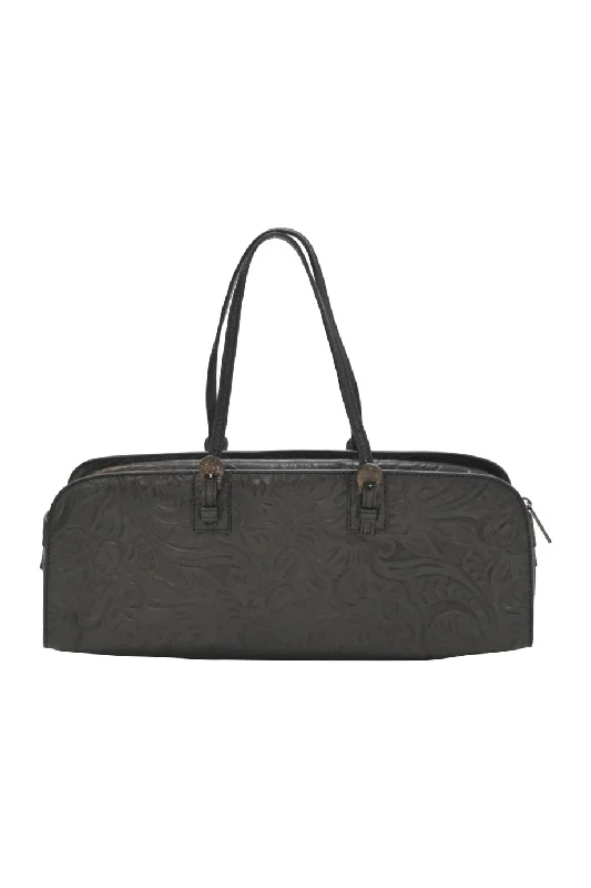 Canvas and Leather Combo Shoulder Bag in Tan for a Rustic Look[WB6159] Fendi | Shoulder Bag