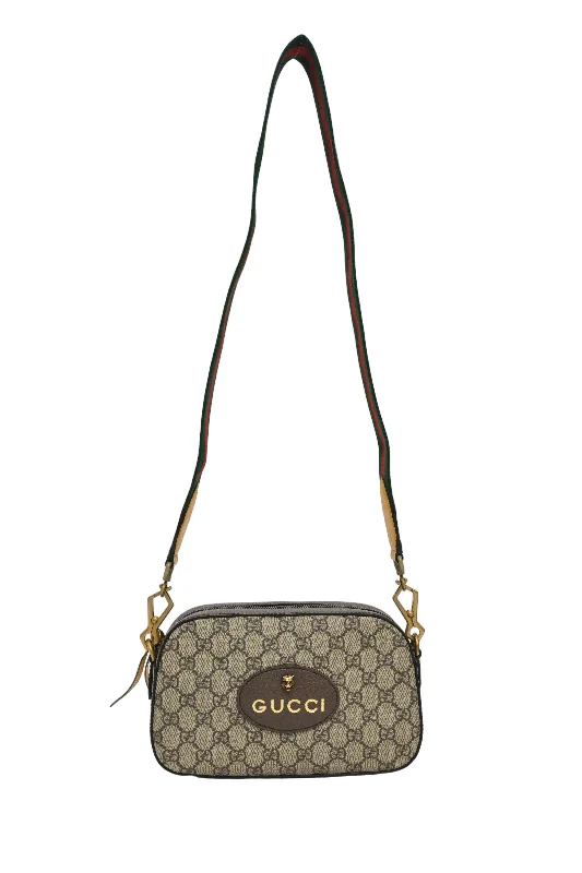 Printed Silk Shoulder Bag in Red for a Pop of Color[WB5662] Gucci | Cross-Body Bag