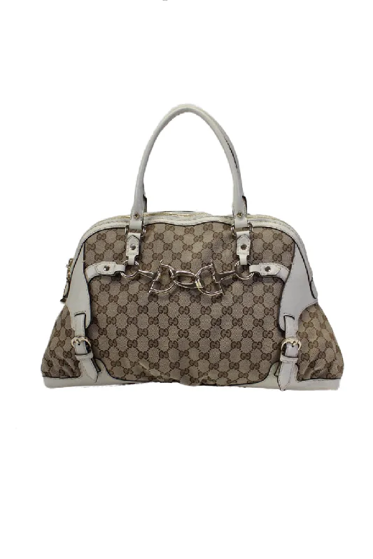 Women's Large Leather Shoulder Bag in Brown with Multiple Compartments for WorkGucci Womens Medium GG Canvas Horsebit Nail Boston Handbag Brown White Women's Large Leather Shoulder Bag in Brown with Multiple Compartments for WorkGucci Womens Medium GG Canvas Horsebit Nail Boston Handbag Brown White