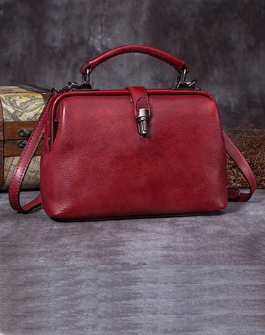 Women's Large Leather Shoulder Bag in Brown with Multiple Compartments for WorkHandmade Red Leather Handbag Vintage Doctor Bag Shoulder Bag Purse For Women Women's Large Leather Shoulder Bag in Brown with Multiple Compartments for WorkHandmade Red Leather Handbag Vintage Doctor Bag Shoulder Bag Purse For Women