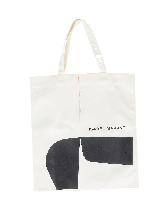 Small Vegan Leather Tote Bag in Blush Pink with Gold - Tone Hardware for a Feminine and Stylish AccessoryIsabel Marant Printed Tote in White Cotton Small Vegan Leather Tote Bag in Blush Pink with Gold - Tone Hardware for a Feminine and Stylish AccessoryIsabel Marant Printed Tote in White Cotton