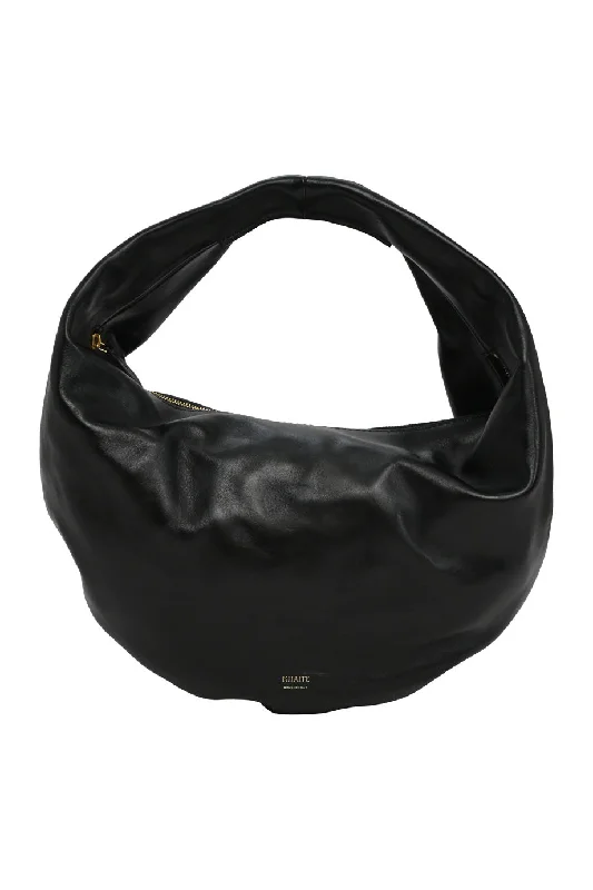 Women's Canvas Shoulder Bag in Navy with Striped Pattern for Beach Trips[WB5832] Khaite | Shoulder Bag