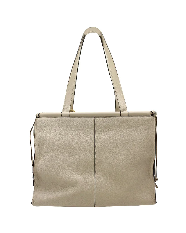 Tote Bag with RFID - Blocking Pocket in Black for Protecting Your Cards and InformationLoewe Cushion Tote Bag in Beige Calfskin Leather Tote Bag with RFID - Blocking Pocket in Black for Protecting Your Cards and InformationLoewe Cushion Tote Bag in Beige Calfskin Leather