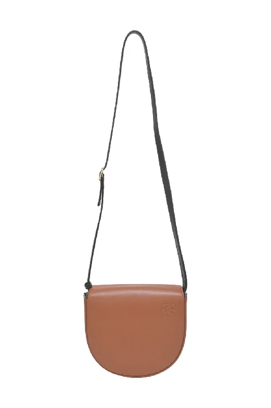 Vegan Leather Shoulder Bag in Gray for Ethical Fashion Lovers[WB6230] Loewe | Cross-Body Bag
