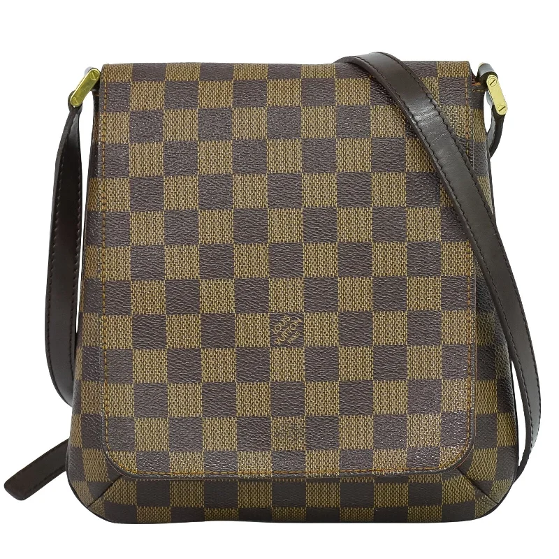 Women's Large Leather Shoulder Bag in Brown with Multiple Compartments for WorkLouis Vuitton Musette Salsa Canvas Shoulder Bag (Pre-Owned) Women's Large Leather Shoulder Bag in Brown with Multiple Compartments for WorkLouis Vuitton Musette Salsa Canvas Shoulder Bag (Pre-Owned)
