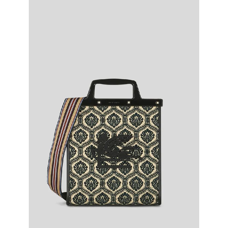Women's Shoulder Bag with Floral Embroidery in Purple for Spring WalksMEDIUM LOVE TROTTER BAG Women's Shoulder Bag with Floral Embroidery in Purple for Spring WalksMEDIUM LOVE TROTTER BAG