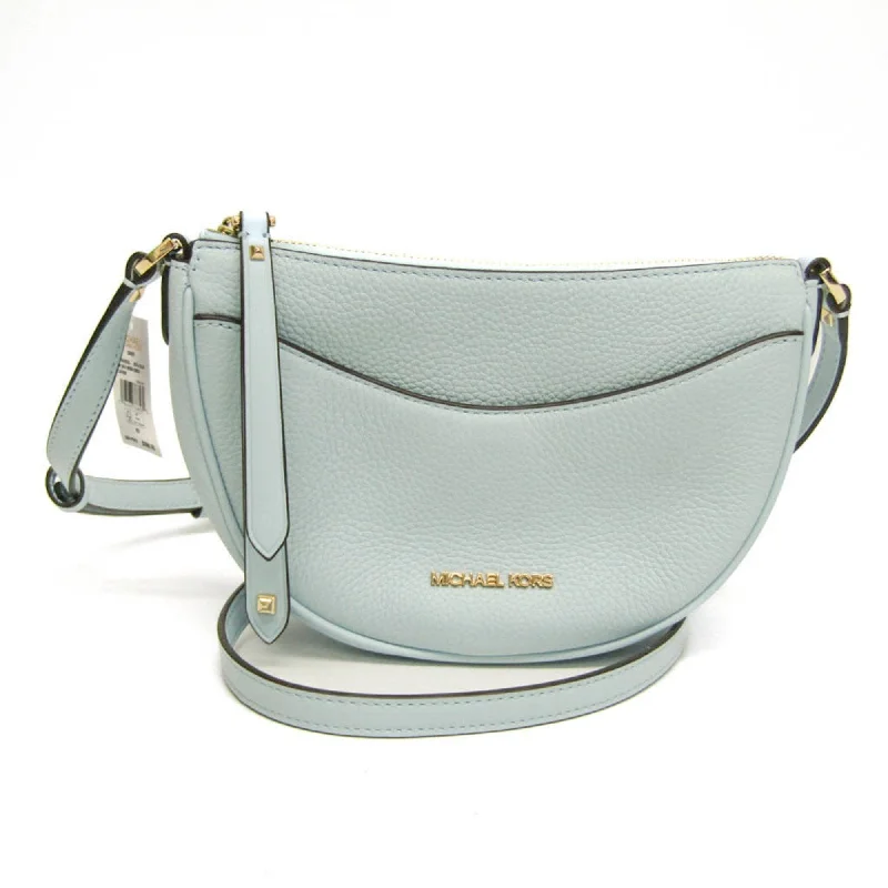 Shoulder Bag with Chain Strap in Silver for a Trendy AppearanceMichael Kors -- Leather Shoulder Bag (Pre-Owned) Shoulder Bag with Chain Strap in Silver for a Trendy AppearanceMichael Kors -- Leather Shoulder Bag (Pre-Owned)
