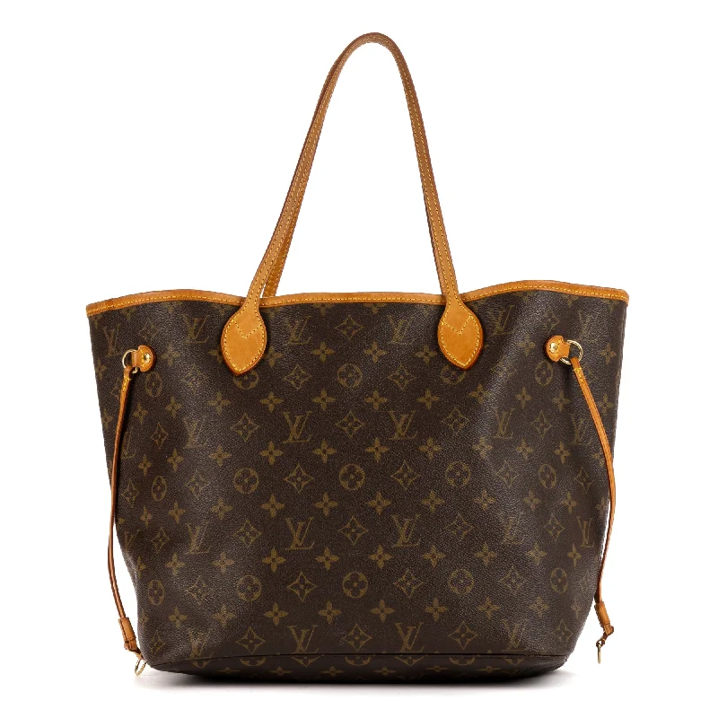 Women's Large Leather Shoulder Bag in Brown with Multiple Compartments for WorkNeverfull MM