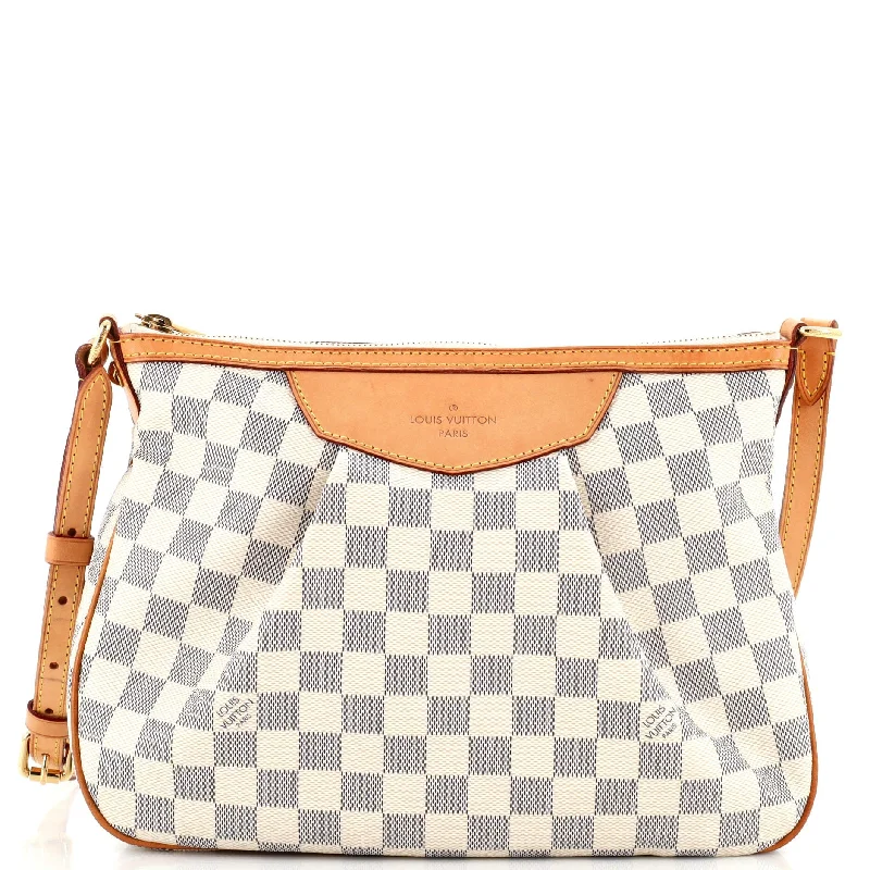 Women's Waterproof Nylon Shoulder Bag in Green for HikingSiracusa Handbag Damier PM Women's Waterproof Nylon Shoulder Bag in Green for HikingSiracusa Handbag Damier PM