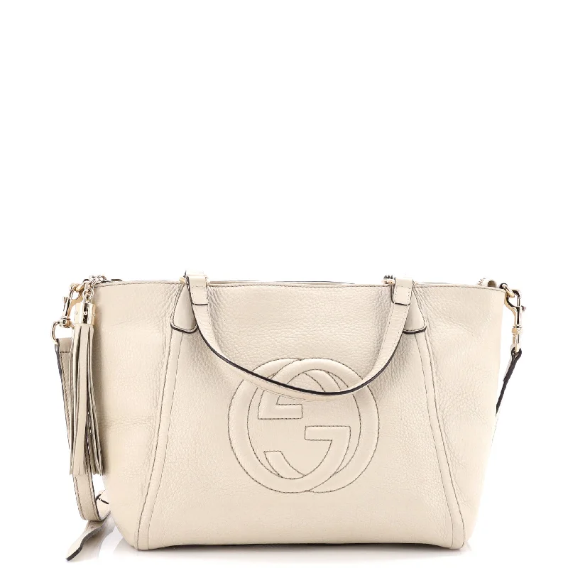 Women's Shoulder Bag with Faux Fur Strap in White for Winter StyleSoho Convertible Top Handle Bag Leather Small Women's Shoulder Bag with Faux Fur Strap in White for Winter StyleSoho Convertible Top Handle Bag Leather Small