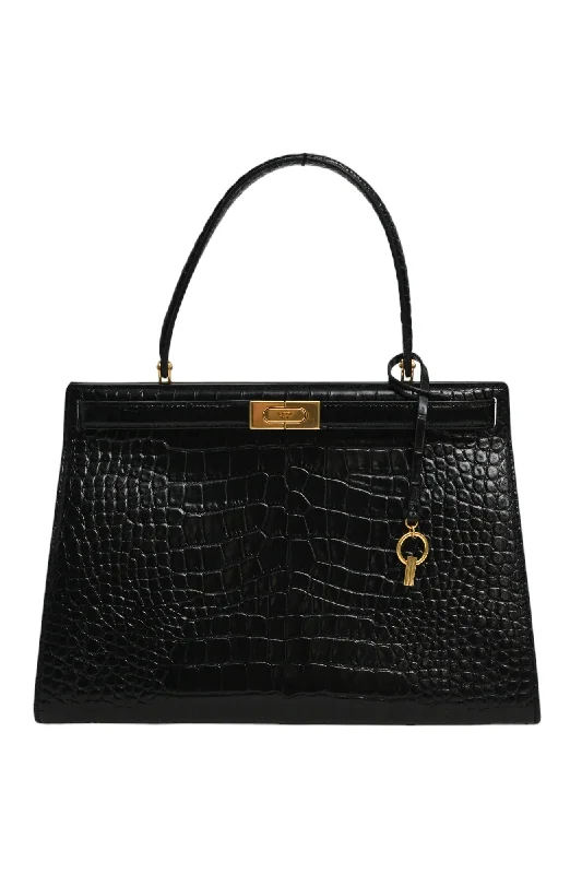 Women's Shoulder Bag with Faux Fur Strap in White for Winter Style[WB5912] Tory Burch | Satchel