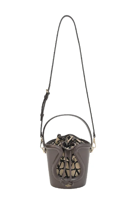 Women's Shoulder Bag with Zippered Pockets in Orange for Safety[WB6128] Valentino Garavani | Cross-Body Bag