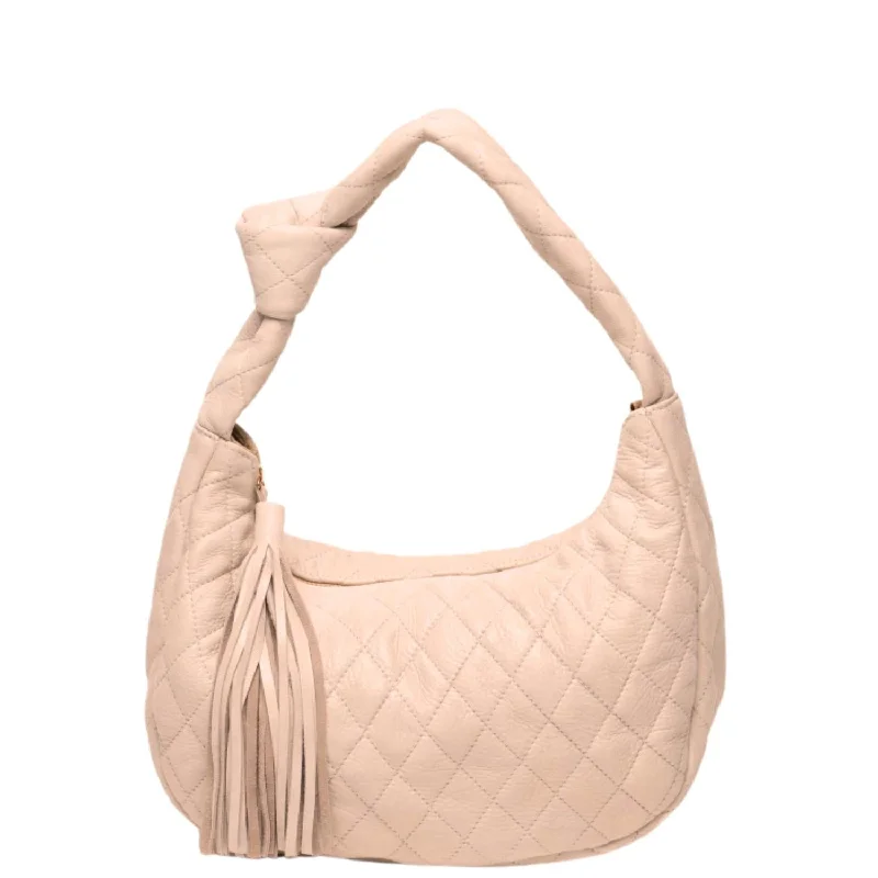 Leather Shoulder Bag with Magnetic Closure in Black for Quick AccessWomen's Lola Quilted Shoulder Bag In Pink Leather Shoulder Bag with Magnetic Closure in Black for Quick AccessWomen's Lola Quilted Shoulder Bag In Pink