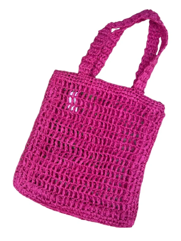 Oversized Jute Tote Bag in Natural Color with Rope Handles for a Beach VacationWomen's Summer Days Straw Tote Bag In Pink Oversized Jute Tote Bag in Natural Color with Rope Handles for a Beach VacationWomen's Summer Days Straw Tote Bag In Pink