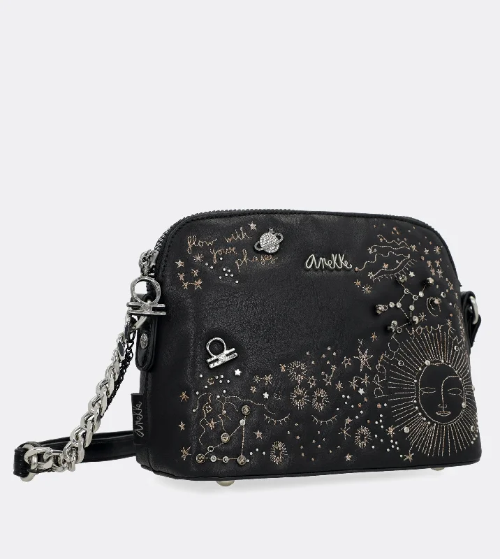 Women's Crossbody Bag with Magnetic Closure in White for Quick AccessExquisite spirit crossbody bag with a chain strap Women's Crossbody Bag with Magnetic Closure in White for Quick AccessExquisite spirit crossbody bag with a chain strap