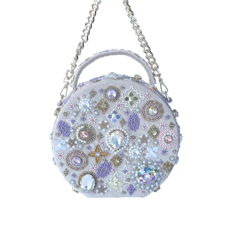 Women's Glittery Clutch in Blue for Disco - Themed EventsAdora By Ankita Multi-Color Pastel Nafisah Bag Women's Glittery Clutch in Blue for Disco - Themed EventsAdora By Ankita Multi-Color Pastel Nafisah Bag