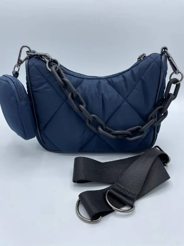 Embroidered Silk Crossbody Bag in Purple for Formal Events and WeddingsAllis In Navy Blue Embroidered Silk Crossbody Bag in Purple for Formal Events and WeddingsAllis In Navy Blue