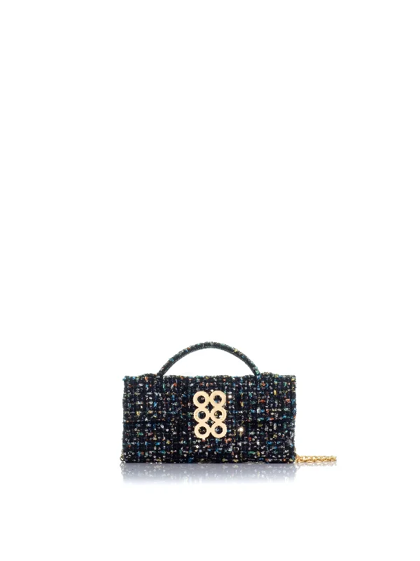 Mirrored Clutch in Silver for Futuristic - Themed GatheringsThe Amalfi 3.0