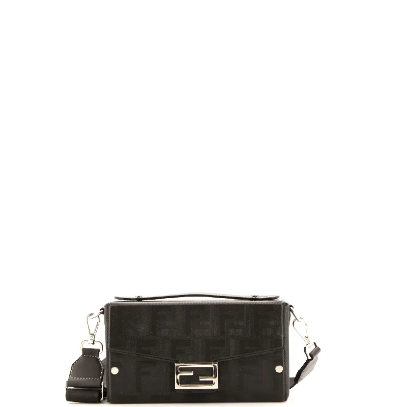Suede Crossbody Bag in Olive Green for Fall Fashion StatementsBaguette Soft Trunk Bag Zucca Leather Suede Crossbody Bag in Olive Green for Fall Fashion StatementsBaguette Soft Trunk Bag Zucca Leather