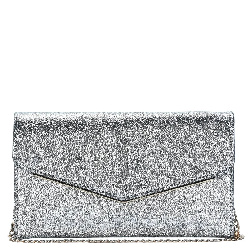 Geometric - Patterned PVC Evening Bag in Multicolor for Trendy Nights OutBGW47132 Sharice Envelope Clutch With Chain Strap Geometric - Patterned PVC Evening Bag in Multicolor for Trendy Nights OutBGW47132 Sharice Envelope Clutch With Chain Strap