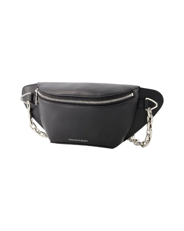 Women's Crossbody Bag with Adjustable Strap in Orange for Customizable ComfortBiker Bumbag - Alexander McQueen - Leather - Black Women's Crossbody Bag with Adjustable Strap in Orange for Customizable ComfortBiker Bumbag - Alexander McQueen - Leather - Black