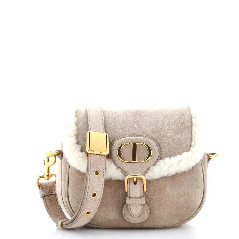 Plus - size Women's Crossbody Bag in Burgundy for Ample StorageBobby Flap Bag Shearling Small Plus - size Women's Crossbody Bag in Burgundy for Ample StorageBobby Flap Bag Shearling Small