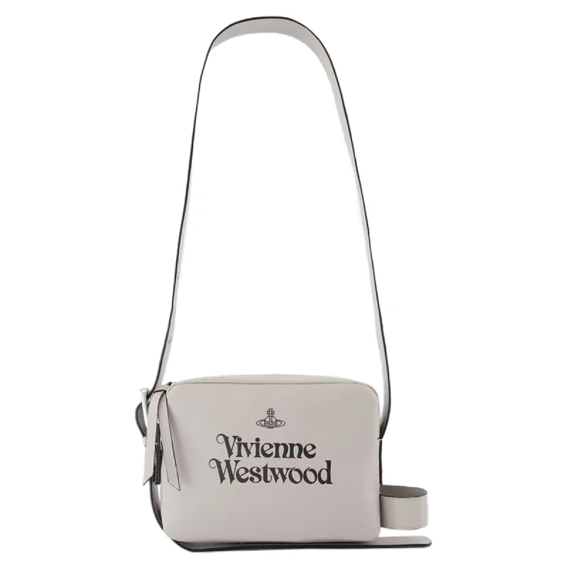 Women's Crossbody Bag with Chain Strap in Gold for a Glamorous TouchCarrie Camera Crossbody - Vivienne Westwood - Leather - Grey Women's Crossbody Bag with Chain Strap in Gold for a Glamorous TouchCarrie Camera Crossbody - Vivienne Westwood - Leather - Grey