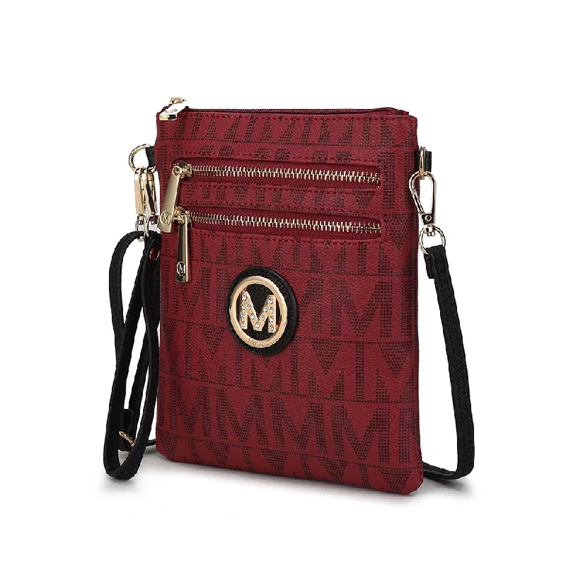 Women's Crossbody Bag with Adjustable Strap in Orange for Customizable ComfortCharley Milan M Signature Crossbody Bag by Mia K