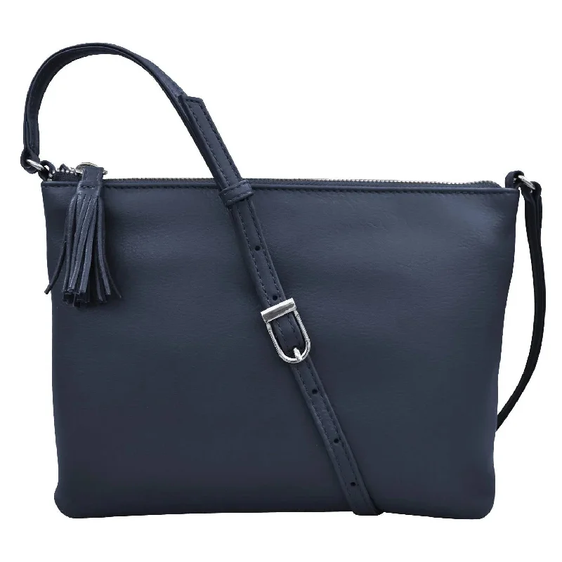 Quilted Leather Crossbody Bag in Cream for a Classic and Elegant AppearanceColton Slim Crossbody Bag In Navy Quilted Leather Crossbody Bag in Cream for a Classic and Elegant AppearanceColton Slim Crossbody Bag In Navy