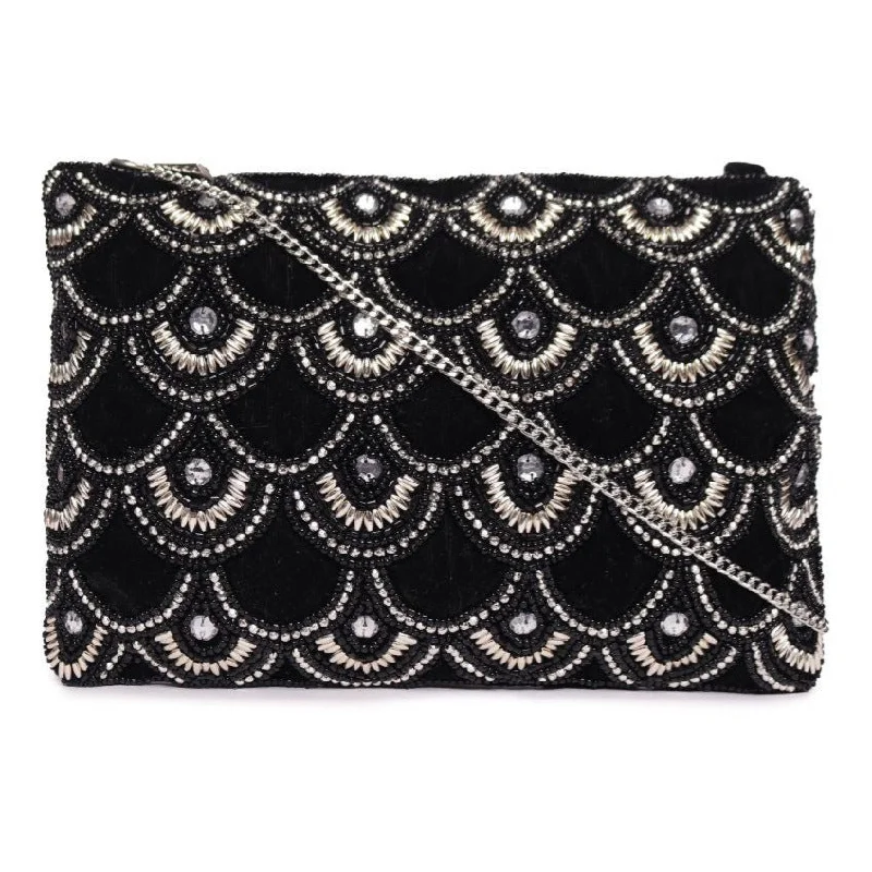 Floral - Printed Satin Clutch in Pink for Spring GalasBlack Beaded Embroidered Woven Makeup/Travel Pouch Floral - Printed Satin Clutch in Pink for Spring GalasBlack Beaded Embroidered Woven Makeup/Travel Pouch