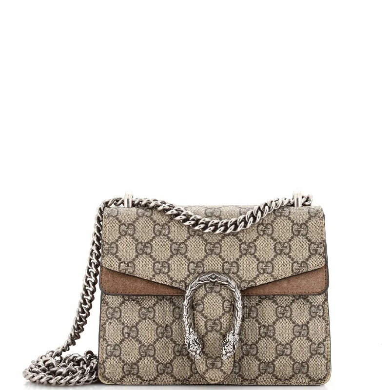 Plus - size Women's Crossbody Bag in Burgundy for Ample StorageDionysus Bag GG Coated Canvas Mini