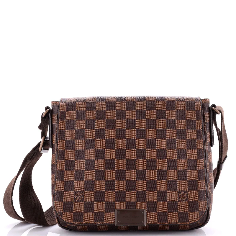 Straw Crossbody Bag in Natural Color for Beach Vacations and Summer DaysDistrict Messenger Bag Damier PM Straw Crossbody Bag in Natural Color for Beach Vacations and Summer DaysDistrict Messenger Bag Damier PM