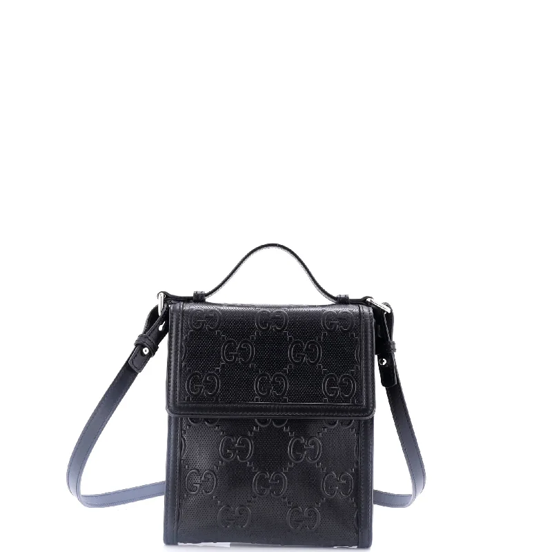 Suede Crossbody Bag in Olive Green for Fall Fashion StatementsFlap Crossbody Bag GG Embossed Perforated Leather Small Suede Crossbody Bag in Olive Green for Fall Fashion StatementsFlap Crossbody Bag GG Embossed Perforated Leather Small