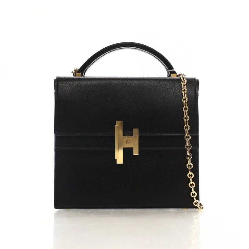 Hand - painted Canvas Crossbody Bag in Yellow for a Unique and Artistic LookHermes Cinhectic Box Black Mysore Chevre Hand - painted Canvas Crossbody Bag in Yellow for a Unique and Artistic LookHermes Cinhectic Box Black Mysore Chevre
