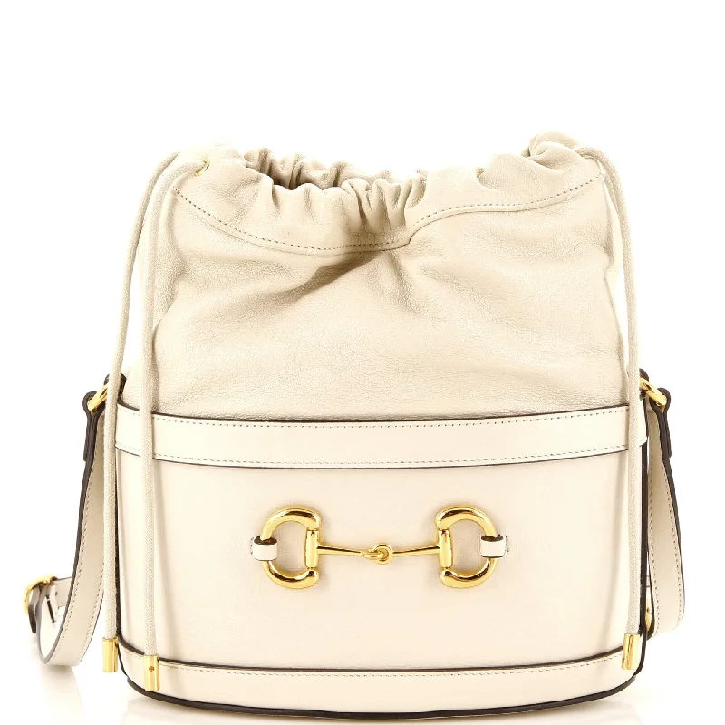 Metallic Crossbody Bag in Silver for New Year's Eve and Special CelebrationsHorsebit 1955 Bucket Crossbody Bag Leather Small Metallic Crossbody Bag in Silver for New Year's Eve and Special CelebrationsHorsebit 1955 Bucket Crossbody Bag Leather Small