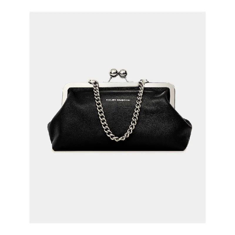 Women's Lizard - Print Clutch in Brown for a Chic LookKelby Huston Lilo Clutch