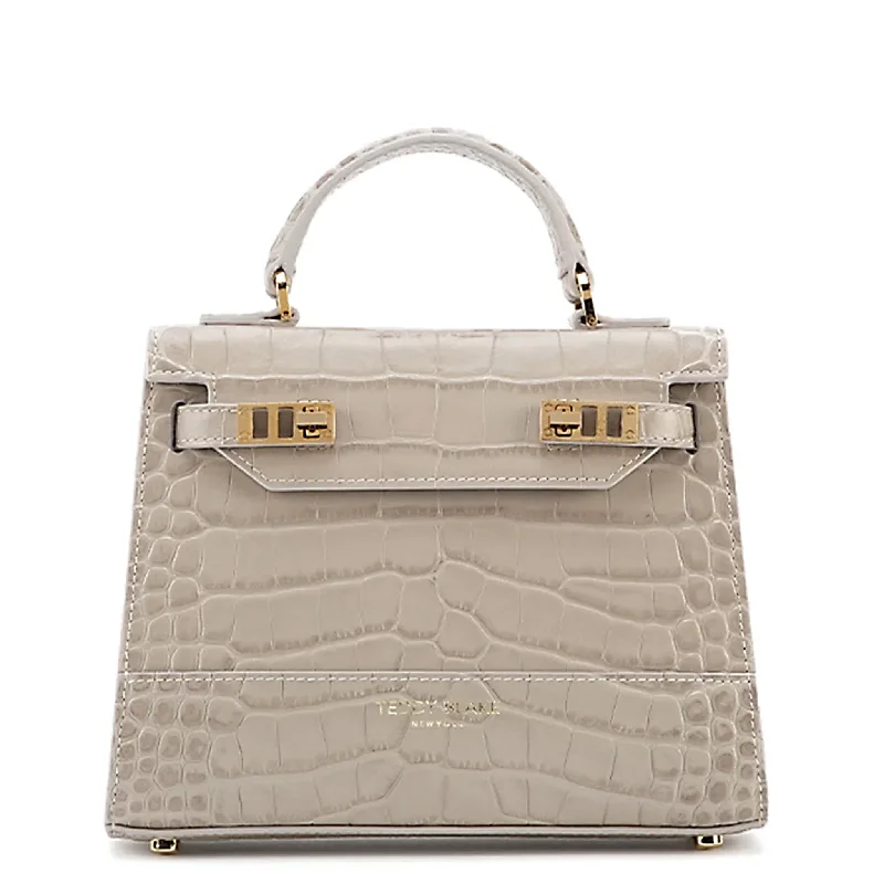 Women's Crossbody Bag with Adjustable Strap in Orange for Customizable ComfortKim Croco 9"