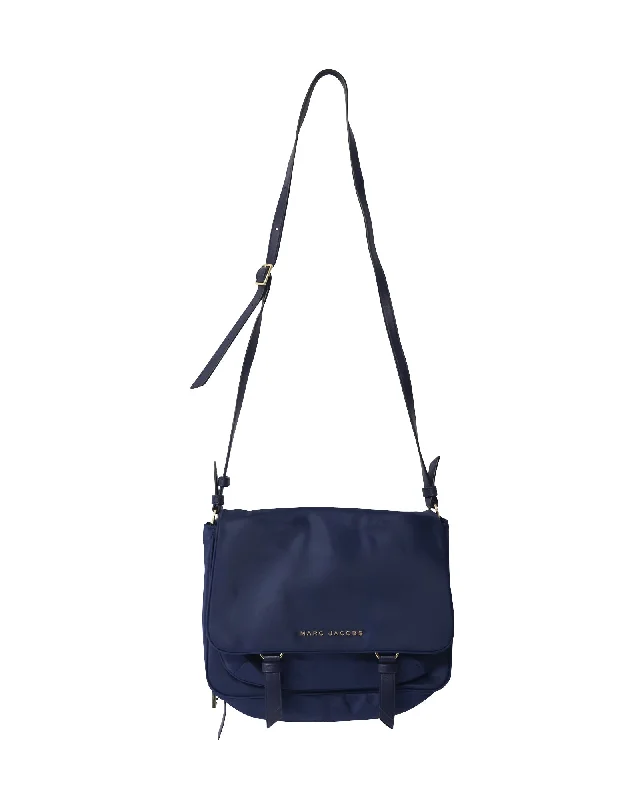 Women's Crossbody Bag with RFID - Blocking Pocket in Black for Safe TravelMarc Jacobs Medium Crossbody Bag in Blue Nylon Women's Crossbody Bag with RFID - Blocking Pocket in Black for Safe TravelMarc Jacobs Medium Crossbody Bag in Blue Nylon