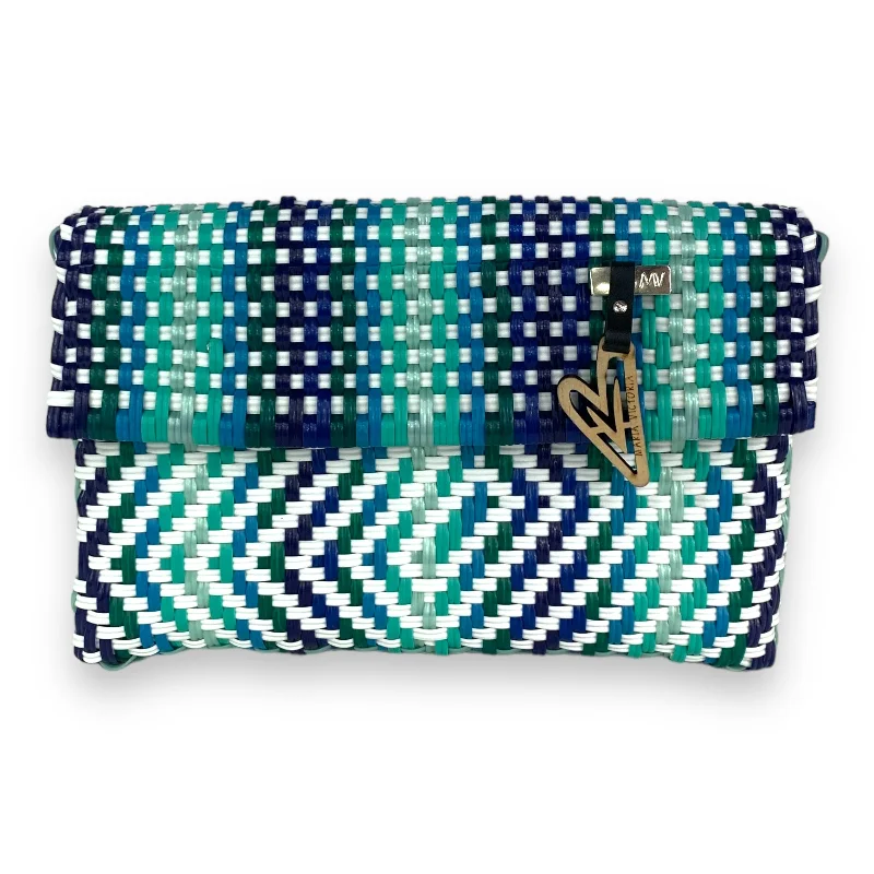 Women's Studded Leather Evening Bag in Black for Rock - n - Roll NightsMaria Victoria | Aqua DI | Upcycled, Handwoven, Clutch Women's Studded Leather Evening Bag in Black for Rock - n - Roll NightsMaria Victoria | Aqua DI | Upcycled, Handwoven, Clutch