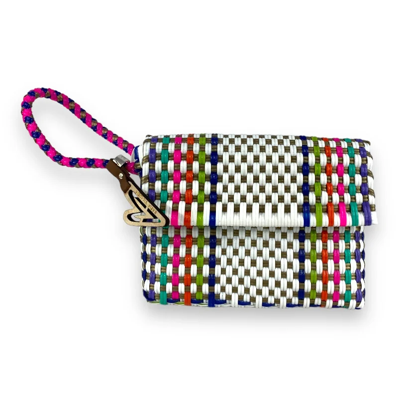 Women's Glittery Clutch in Blue for Disco - Themed EventsMaria Victoria | Divine CA | Upcycled, Handwoven, Wristlet Women's Glittery Clutch in Blue for Disco - Themed EventsMaria Victoria | Divine CA | Upcycled, Handwoven, Wristlet
