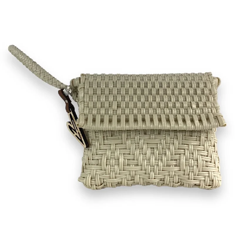 Quilted Leather Evening Bag in Gray for Sophisticated EventsMaria Victoria | Ivory CA | Upcycled, Handwoven, Wristlet Quilted Leather Evening Bag in Gray for Sophisticated EventsMaria Victoria | Ivory CA | Upcycled, Handwoven, Wristlet