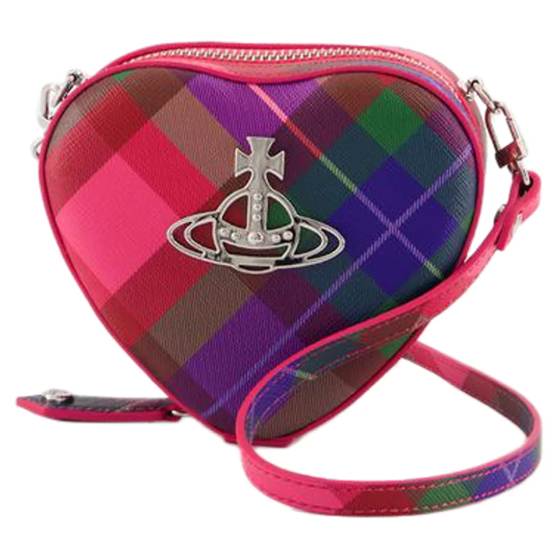 Hand - painted Canvas Crossbody Bag in Yellow for a Unique and Artistic LookMini Heart Crossbody - Vivienne Westwood - Synthetic - Multicolor Hand - painted Canvas Crossbody Bag in Yellow for a Unique and Artistic LookMini Heart Crossbody - Vivienne Westwood - Synthetic - Multicolor