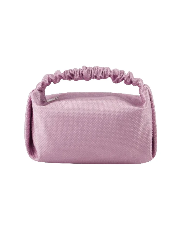 Large Faux Leather Crossbody Bag in Brown with Tassel Details for Casual TravelMini Scrunchie Handbag - Alexander Wang - Polyester - Winsome Orchid Large Faux Leather Crossbody Bag in Brown with Tassel Details for Casual TravelMini Scrunchie Handbag - Alexander Wang - Polyester - Winsome Orchid