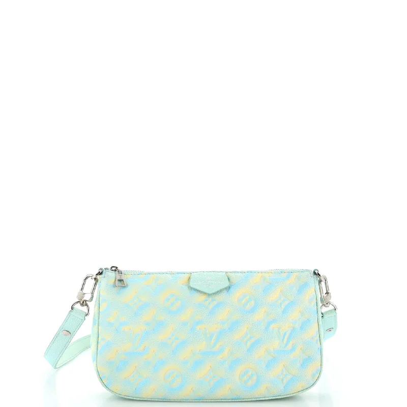 Women's Crossbody Bag with RFID - Blocking Pocket in Black for Safe TravelMulti Pochette Accessoires Stardust Monogram Empreinte Leather Women's Crossbody Bag with RFID - Blocking Pocket in Black for Safe TravelMulti Pochette Accessoires Stardust Monogram Empreinte Leather