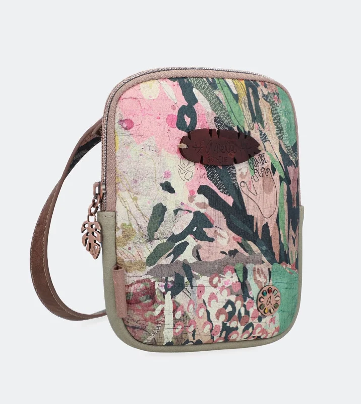 Geometric - Printed PVC Crossbody Bag in Multicolor for Trendy Street StyleNature mini crossbody bag Geometric - Printed PVC Crossbody Bag in Multicolor for Trendy Street StyleNature mini crossbody bag